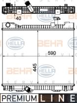Hella 8MK376751221 - RADIADOR REN. MAXITY/NIS. CABSTA