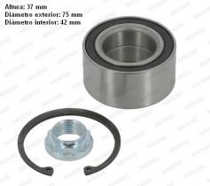 MOOG BMWB11339 - ROD.RUEDA GEN 1 TRAS.BMW 3(E46)