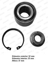  REWB11479 - ROD.RUEDA GEN 1 TRAS.RENAULT MEGANE