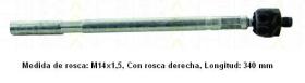  T850028213 - ART.AXIAL.BARRA ACOPLAMIENTO
