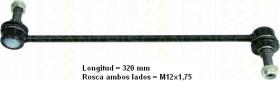  T850028605 - VARILLA ESTABILIZADORA CITROEN PEUGEOT