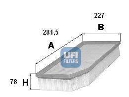 Ufi 3035600 - FILTRO AIRE