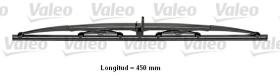Valeo 574131 - VM6 ESCOBILLA SILENCIO TRAS.X1