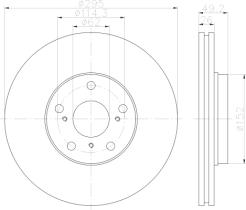 Icer 78BD03022 - DISCOS DE FRENO DELANTEROS