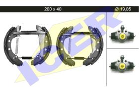 Icer 79KT0003 - KIT DE FRENOS PREMONTADO