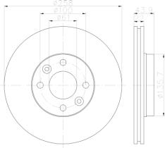 BREMBO 09907820 - DISCOS DE FRENO DELANTEROS