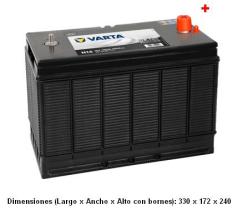 Varta H14 - PROMOTIVE BLACK HUMEDA 12V 102AH 680EN