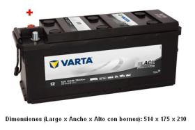 Varta I2 - PROMOTIVE BLACK HUMEDA 12V 110AH 760EN