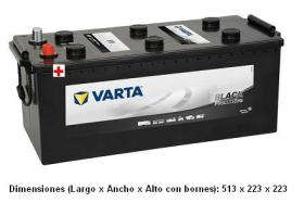 Varta M10 - PROMOTIVE BLACK HUMEDA 12V 190AH 1200EN