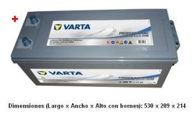 Varta LAD210 - VARTA PROFESSIONAL DEEP CYCLE 12V 210AH 1180EN