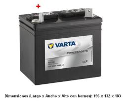 Varta U1 - VARTA POWERSPORTS GARDENING 12V 22AH 340EN