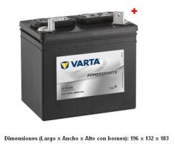 Varta U1R - VARTA POWERSPORTS GARDENING 12V 22AH 340EN