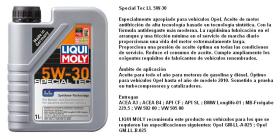 LIQUI MOLY 2447 - ACEITE 5W30 SPECIAL TEC LL 1 LITRO