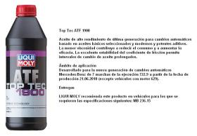 LIQUI MOLY 3648 - ACEITE TRANSMISION TOP TEC ATF 1900 1 LITRO