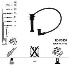  8542 - JUEGO CABLES DE BUJIA