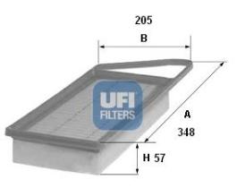 Ufi 3064500 - FILTRO DE AIRE