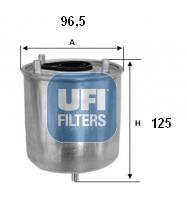 Ufi 2412700 - FILTRO DE COMBUSTIBLE