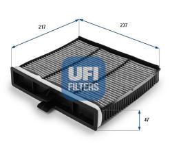 Ufi 5423700 - FILTRO DE HABITACULO CARBONO