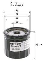 FILTRON OP6435 - FILTRO DE ACEITE