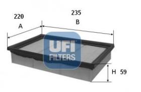 Ufi 3059500 - FILTRO DE AIRE