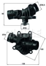 Mahle TI23488 - CUERPO TERMOSTATO BMW