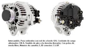 Cevam 9475 - ALTERNADOR HYUNDAI-KIA