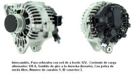 Cevam 9409 - ALTERNADOR HYUNDAI-KIA