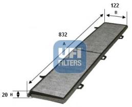 Ufi 5323600 - FILTRO DE HABITACULO