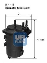 Ufi 2413200 - FILTRO DE COMBUSTIBLE