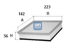 Ufi 3060700 - FILTRO DE AIRE