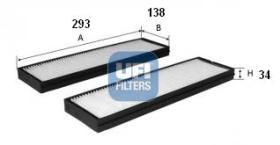 Ufi 5325500 - FILTRO DE HABITACULO