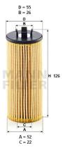Mann HU6015ZKIT - [*]FILTRO DE ACEITE
