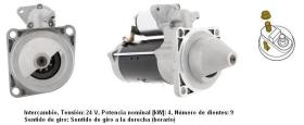 Cevam 8109 - MOTOR DE ARRANQUE