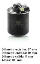  WK82014 - FILTRO DE COMBUSTIBLE