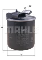 Mahle KL950 - FILTRO DE COMBUSTIBLE    [*]