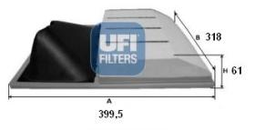 Ufi 3062900 - FILTRO DE AIRE