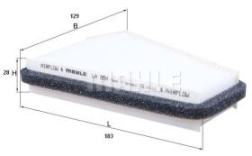 Mahle LA854 - FILTRO HABITACULO