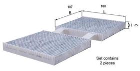 Mahle LAK630S - FILTRO HABITACULO