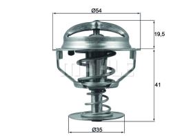 Mahle TX16482D - TERMOSTATOS INSERTADOS