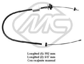  80024 - CABLE EMBRAGUE CLIO ALL