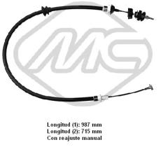  80031 - CABLE EMBRAGUE CORDOBA 1,4-1,6