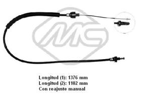  80039 - CABLE EMBRAGUE TRANSIT DIESEL