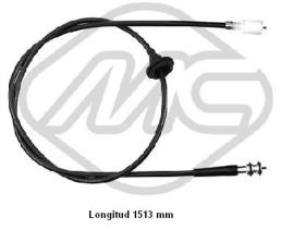 Metalcaucho 80212 - CABLE CUENTAKILOMETROS DUCATO 2,5 T