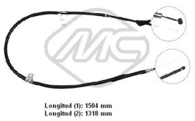 Metalcaucho 80267 - CABLE FRENO ATOS 1,0 ALL SX-LH