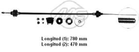 Metalcaucho 80716 - CABLE EMBRAGUE XANTIA ALL