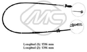 Metalcaucho 80732 - CABLE EMBRAGUE C1 1,0 ALL