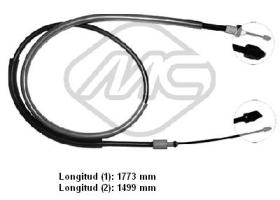  80826 - CABLE FRENO XSARA PICASSO ALL SX-LH