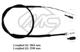 Metalcaucho 80827 - CABLE FRENO XSARA PICASSO ALL DX-RH