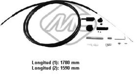 Metalcaucho 80902 - CABLE ACELERADOR XSARA PICASSO ALL