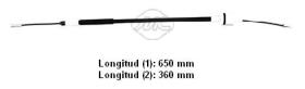  81637 - CABLE EMBRAGUE FIESTA ALL C/SERVOFR